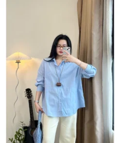 Áo sơ mi dài tay nữ